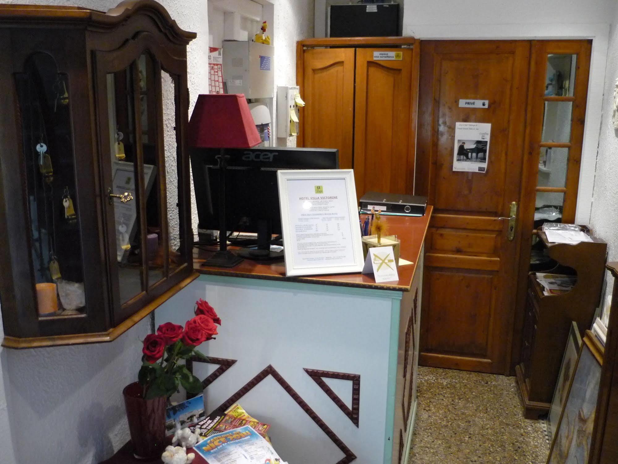 Logis Hotel Villa Victorine Nice Bagian luar foto